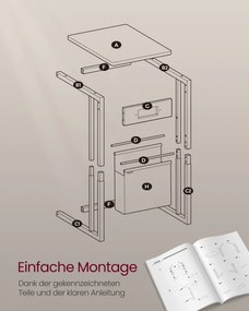 Príručný stolík LET356W02