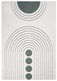 Dekorstudio Obojstranný koberec na terasu DuoRug 5739 - zelený Rozmer koberca: 120x170cm