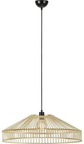 Markslöjd 108783 - Luster na lanku TAPA 1xE27/40W/230V béžová/bambus