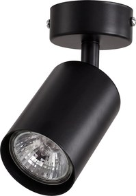 Toolight Toolight, JNH028-1C, bodové svietidlo na strop a stenu, 1× GU10, čierna, OSW-56214
