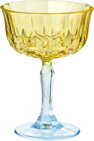 Ib Laursen Pohár na víno Multi Colours 165 ml žlto-modrá