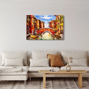 Obraz - Olejomaľba mesta III. (90x60 cm)