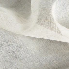 ZÁCLONA NA KRÚŽKOCH AUREA 140X250 CM PRÍRODNÁ
