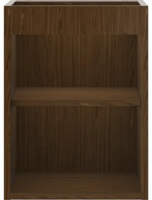 Mexen Box-A, závesná skrinka 35 cm, orech, 91AX1-0350-470-1-86