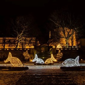 DECOLED LED hadice 50 m, teple bílá, 1500 diod, IP44, Easy Fix