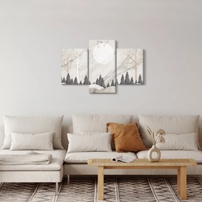 Obraz - Zimná krajina (90x60 cm)