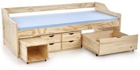 HL Jednolôžková posteľ s úložným priestorom Maxima 2 90 x 200