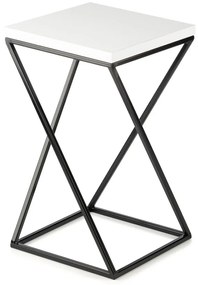 STOJAN NA KVETINÁČ LOFT7 40X24X24 CM ČIERNA/BIELA