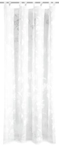 Biela voálová záclona 135x245 cm Flowers – Sehlbach