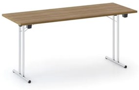 Skladací konferenčný stôl Folding, 1800x800 mm, orech