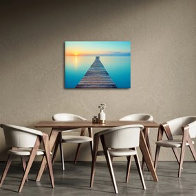 Obraz - Mólo do nekonečna (70x50 cm)