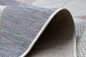 Koberec SIZAL SION Geometric 3006 ecru/rúž