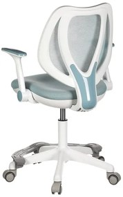 BONTEC Detská stolička, výškovo nastaviteľná, modrá sieťovina, KA-C806 BLUE Farba: Šedá