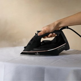 BerlingerHaus Žehlička naparovacia 2200 W Black Rose