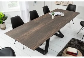 Rozkladací jedálenský stôl 40647 180/230 x 90cm Oak Look Ceramik  - Komfort-nábytok