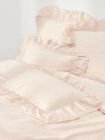 Obliečka na paplón z bavlneného perkálu s volánmi Louane