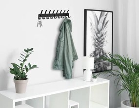 Nástenný vešiak SYTTEN čierny