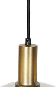 Inteligentné závesné svietidlo čierne s dymovým sklom 4-žiarovkové vrátane Wifi A60 - Zuzanna