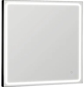 LED zrkadlo do kúpeľne Mia Black 60 x 80 cm IP44