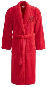 Župan z mikrovlákna červený EMI, L