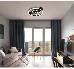 Globo 48040-40 - LED stmievateľné stropné svietidlo DARRYL I 40W/230V pr. 35x33 cm + diaľkové ovládanie