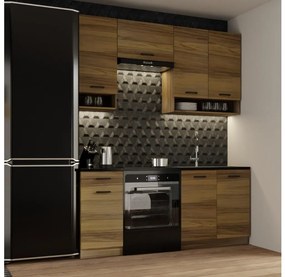 Kuchynská linka JUNE 180 cm dub