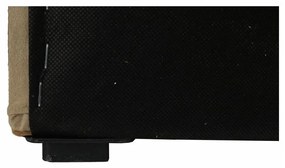 Tempo Kondela Rozkladacie kreslo, zelená/béžová, ľavá, KUBOŠ