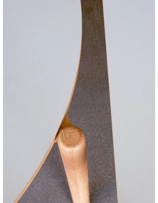 Okrúhly jedálenský stôl z dubového dreva ø 115 cm Oblique – Hübsch