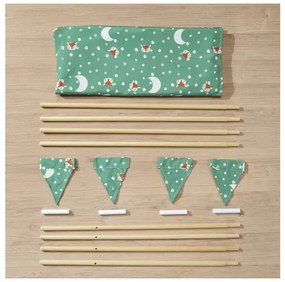 lupilu®  Detský stan Teepee (zelená)  (100367560)