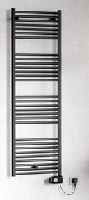Lisa 22 elektrický radiátor 1400x400, čierny mat, s termostatom, 3581646100155