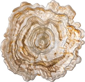 Béžová sklenená misa ø 38,5 cm Asimi – Bloomingville