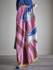 Bloomingville Prehoz z recyklovanej bavlny Remy 130 × 150 cm