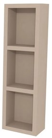 Mereo, Mereo Aira, kúpeľňová skrinka 20 cm, horná, policová, Multidecor, Šedý kameň, MER-CN796SSEKA
