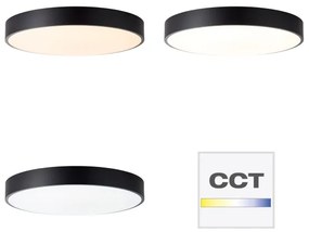 Brilliant - stmievateľné LED stropné svietidlo SLIMLINE LED/60W/230V pr. 49 cm čierne + DO