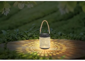 Globo 33668 - LED Solárne svietidlo SOLAR LED/0,06W/3V 3000K IP44 bambus