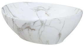 Koupelnová sestava Fiji 60 cm s umyvadlem, skříňkami a zrcadlem bílá/dub coast evoke