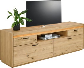 XXXLutz NÍZKA KOMODA, farba duba, 192,6/63,9/49,8 cm Linea Natura - Komody - 001770000604
