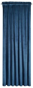 Dekorstudio Zamatový záves MELANIE 140x270cm granátovomodrý