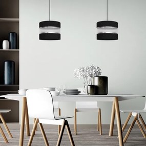 Luster na lanku HELEN 1xE27/15W/230V čierna