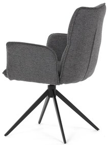 Autronic BONTEC Jedálenská stolička, sivá, látka, DCH-D1328 GREY2 Farba: Šedá