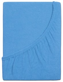 4Home froté prestieradlo Premium modrá, 90 x 200 cm