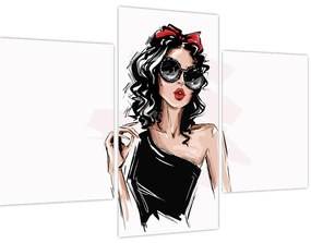 Obraz - Fashion woman (90x60 cm)