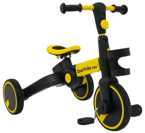Odrážadlo Happy Bike 3v1 Sportrike ZSP.B68 - žlté