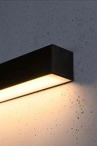 Nástenné LED svietidlo Pinne 200, 1xled 50w, 3000k, b