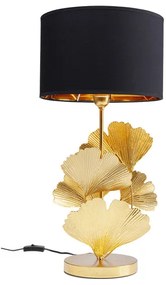 Flores Gold stolová lampa 62cm