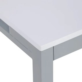 Jedálenský rozkladací stôl GDT-206 WT biely