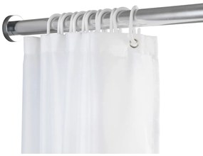 Teleskopická tyč v striebornej farbe do kúpeľne Wenko Luz, dĺžka 110-185 cm