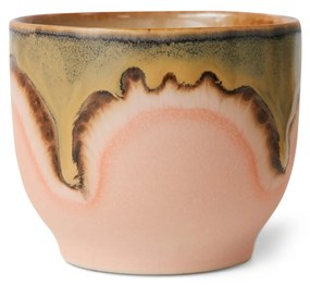 HK living Kameninový hrnček café cup 70's Blossom 250 ml