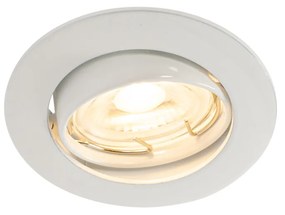 Sada 12 vstavaných bodových svetiel bielych GU10 35 mm - Edu