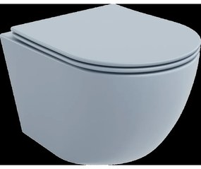 Mexen Lena WC misa Rimless s pomaly padajúcim sedátkom, duroplast, Matná šedomodrá- 30224069